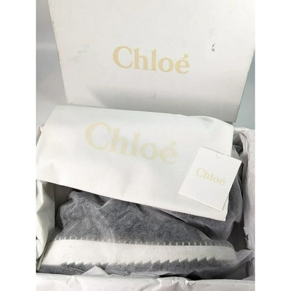 Chloe Lilli Women's Platform Nylon Sandals Black Size 42 IT / 12 US (MSRP $795) - Picture 10 of 12